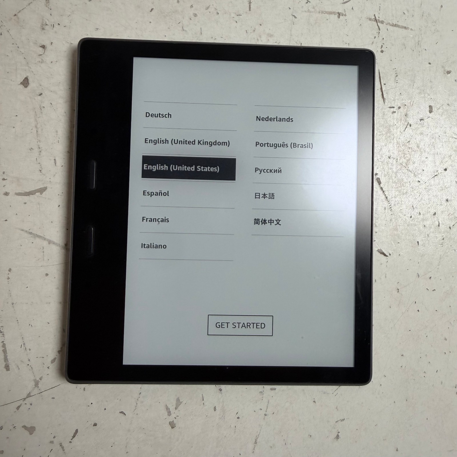 Amazon Kindle Oasis 9th Gen CW24Wi Gray 7" E-Ink Display Portable eBook Reader