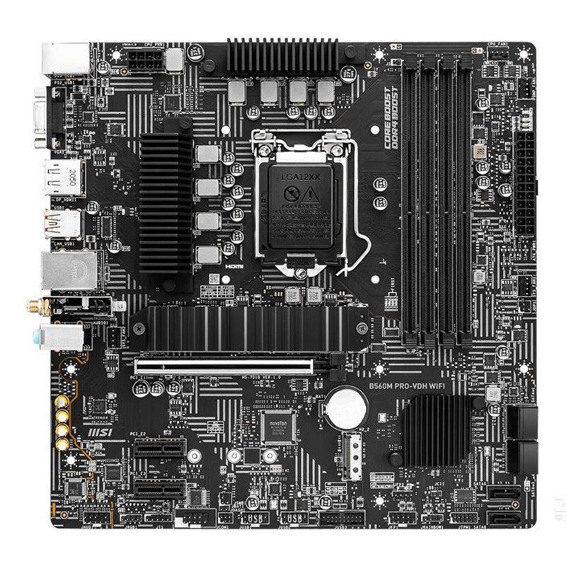 For MSI B560M PRO-VDH WIFI Motherboard LGA1200 DDR4 Micro ATX Mainboard