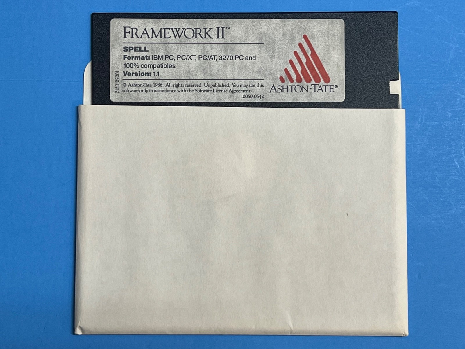 Framework II Spell by Ashton Tate 5.25" Floppy Disk for PC Windows
