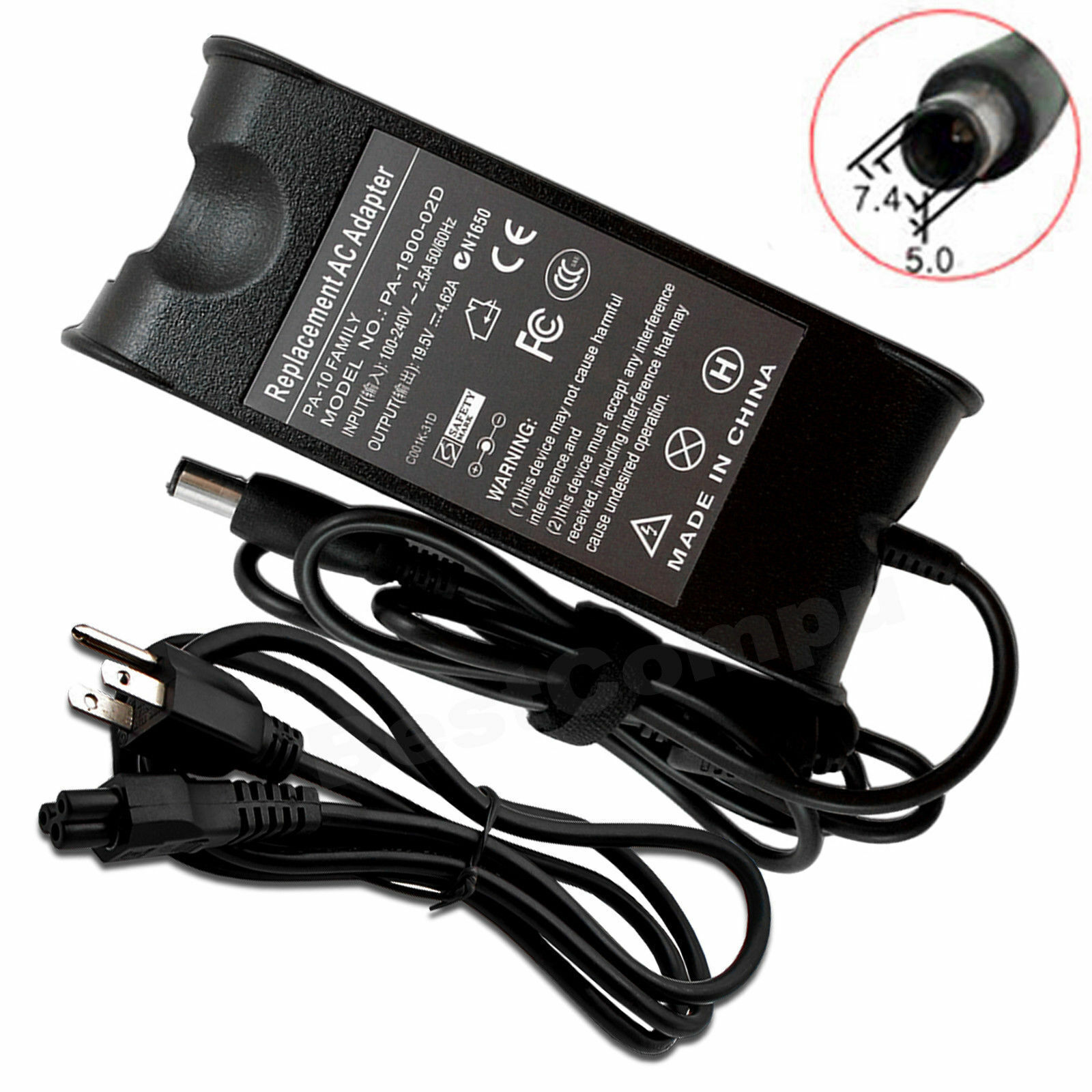 For Dell Latitude 100L 131L 2100 2110 2120 PP08L PP23LB P02T Charger AC Adapter