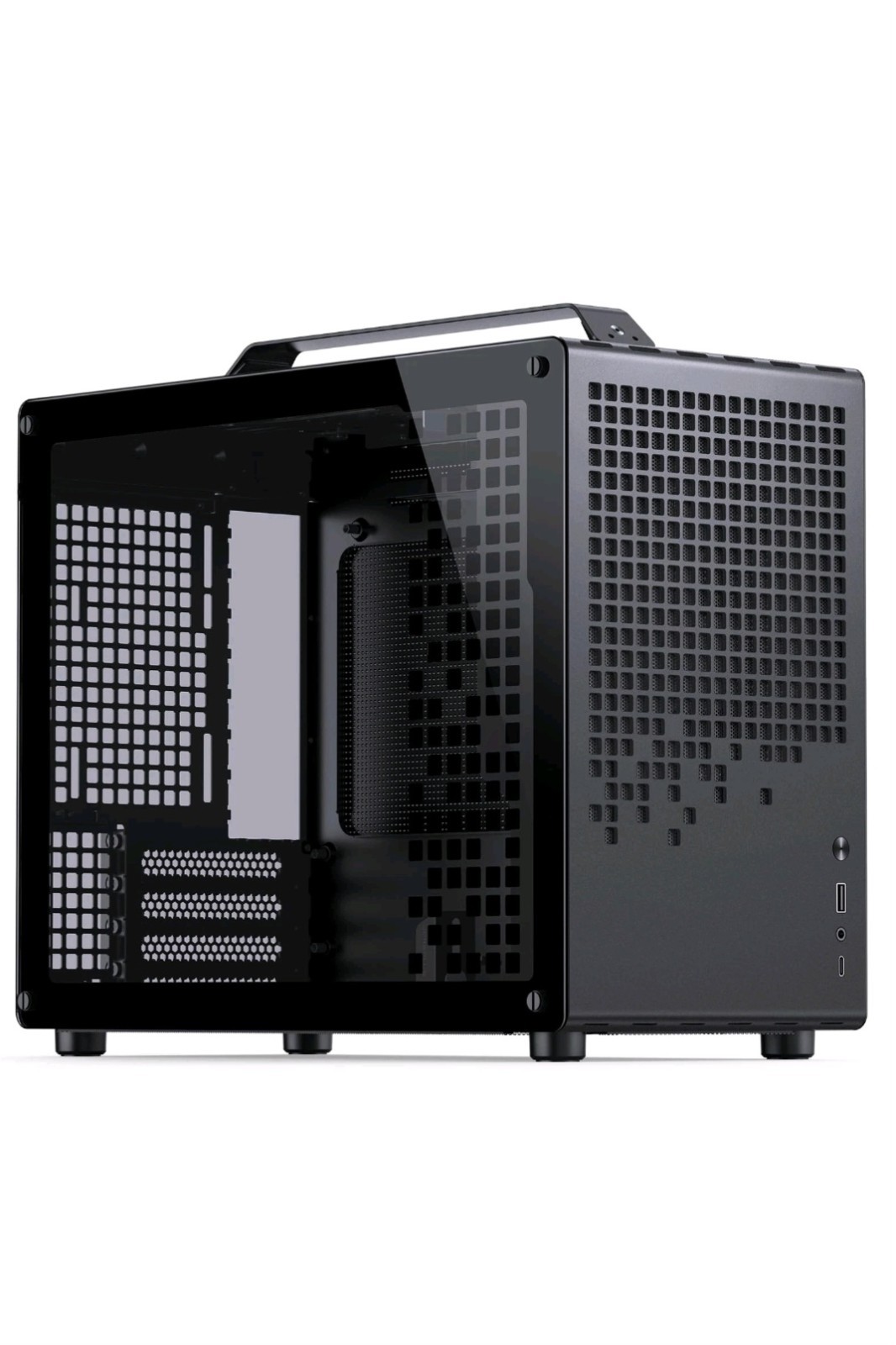 JONSBO / JONSPLUS Z20 Mesh Black Micro-ATX Mini Tower PC Case,with Detachable 