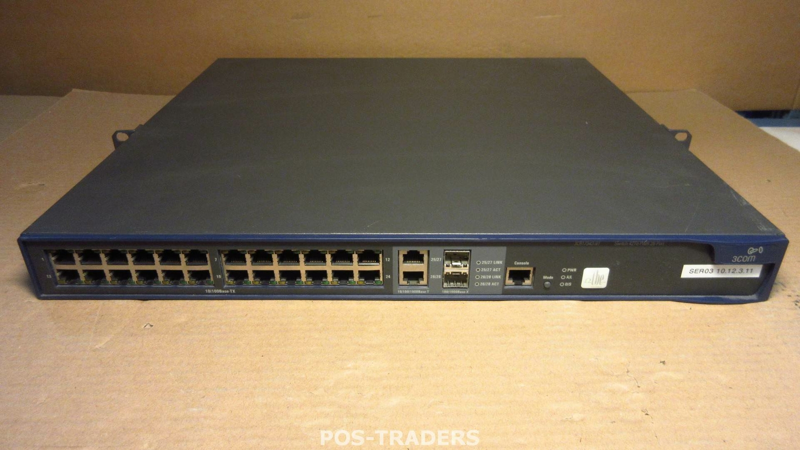 3COM 3CR17343-91 Switch 4210 PWR - x 10/100 (PoE) + 2x Gigabit Ports Dual 2X SFP