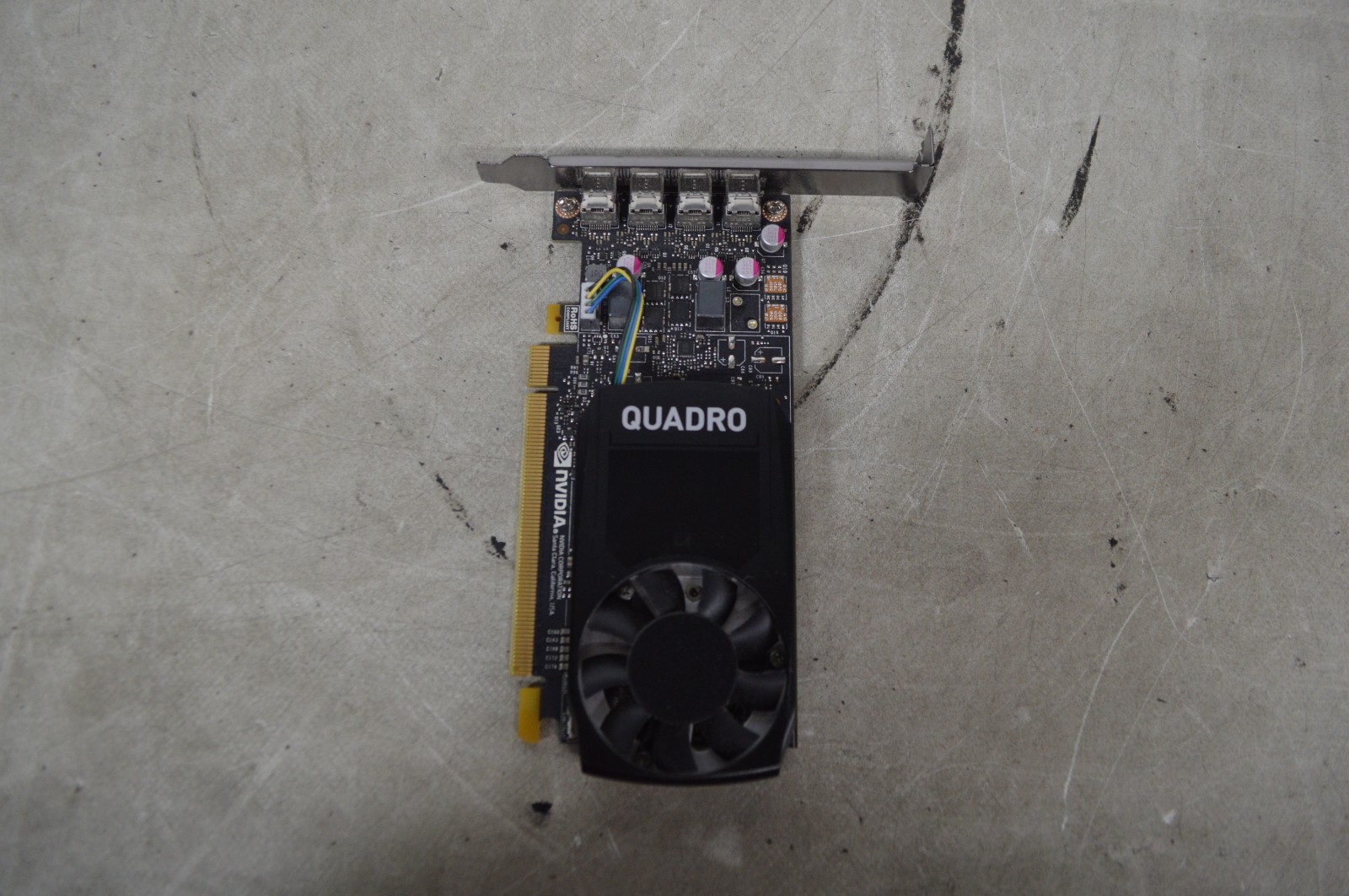 NVIDIA Quadro P1000 4GB GDDR5 Desktop Video Graphics Card *Full Length Bracket*