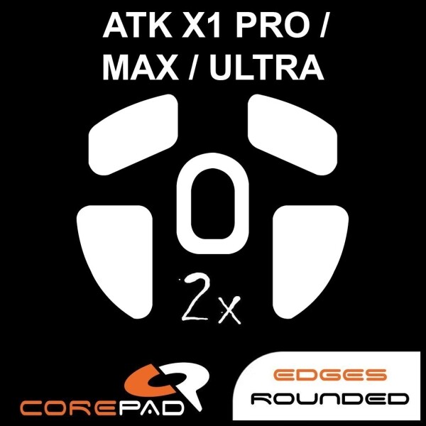 Corepad Skatez ATK Blazing Sky X1 Pro & Pro Max & Ultra Replacement Mouse Feet PTFE