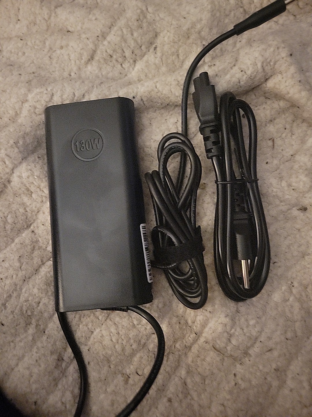 130W 4.5mm Round Tip AC Adapter Laptop Charger Compatible with Dell XPS 15 7590