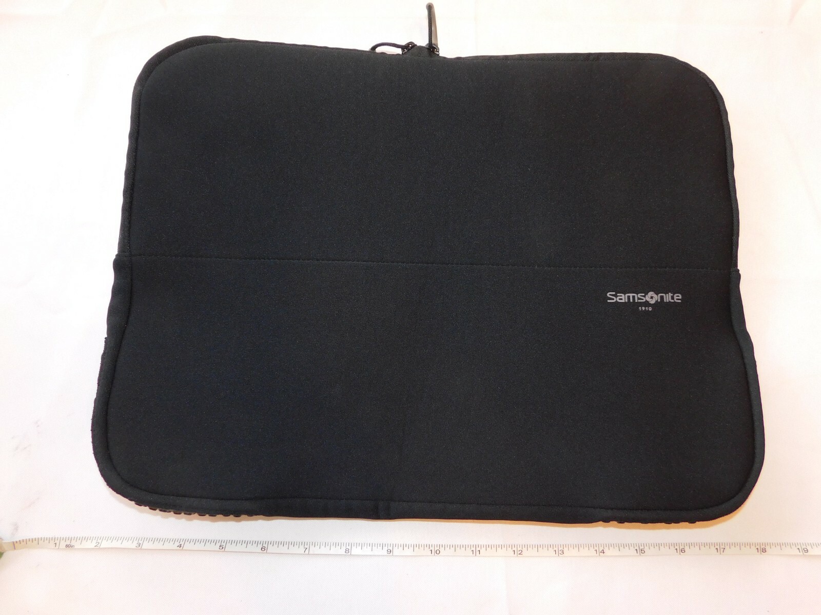 Samsonite 1910 Laptop Computer Tablet Sleeve Carrying Case travel Black Pre-owne