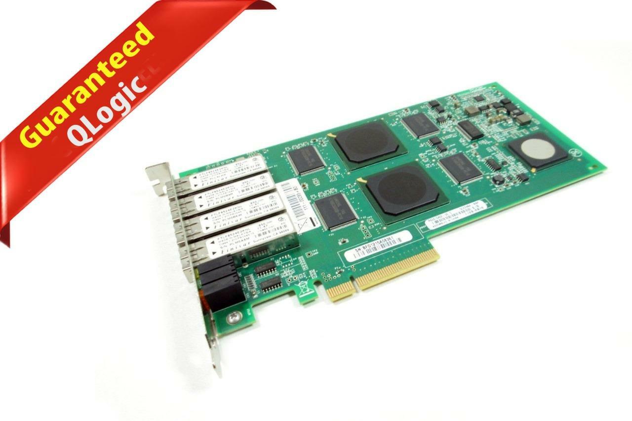 QLogic QLE2464 Quad Port Fibre Channel PCIe Host Bus Adapter PX2610401-02