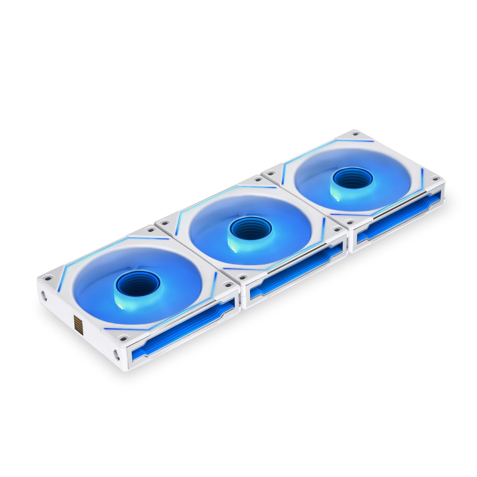 Lian Li 120 Triple Pack White with controller - UF-SLIN120-3W