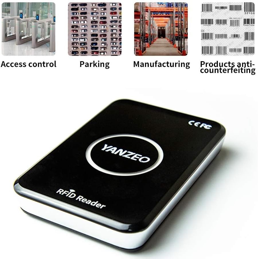 R15 SR2 RFID UHF Reader Writer RFID Reader Keyboard Emulation Output For Alien