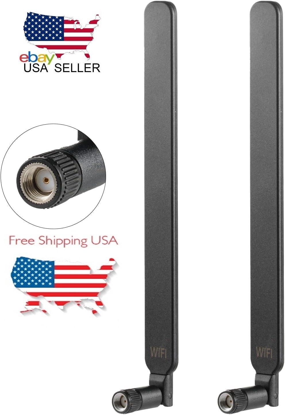 2PCS Furrion Vision Vehicle Back Up RV Camera Replacement WIFI Antenna