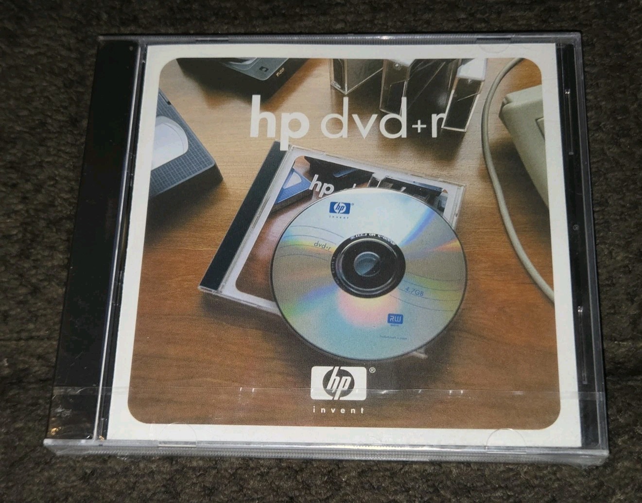 HP DVD+R 4.7GB 120min Recordable Disc Blank Media C8009A Single Jewel Case