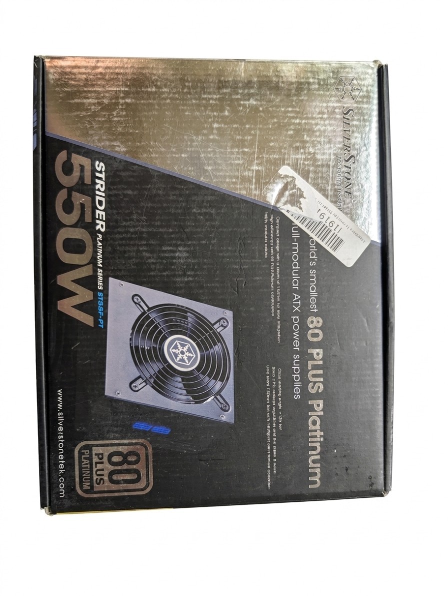 Silverstone SST- ST55F-PT 550W Strider Platinum 80Plus Platinum ATX Power Supply