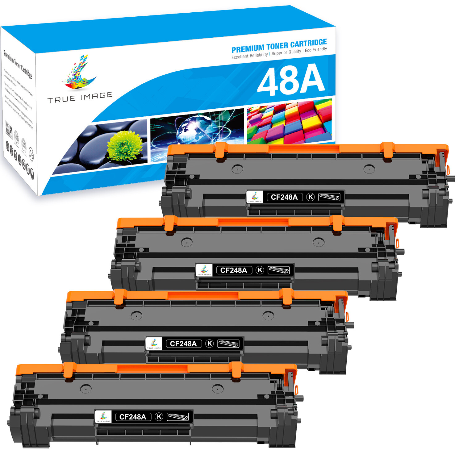 CF248A High Yield Toner Compatible With HP 48A Laserjet M15W MFP M29W M28W Lot