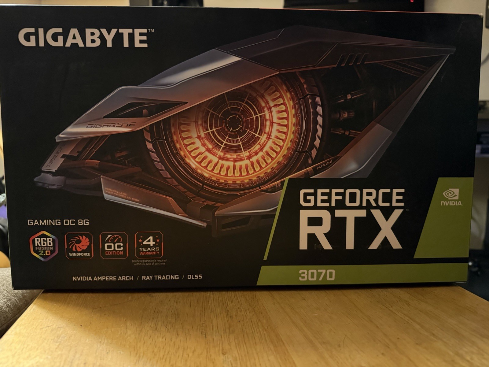 GIGABYTE GeForce RTX 3070 GAMING OC 8G GDDR6 Graphics Card - GV-N3070GAMING...