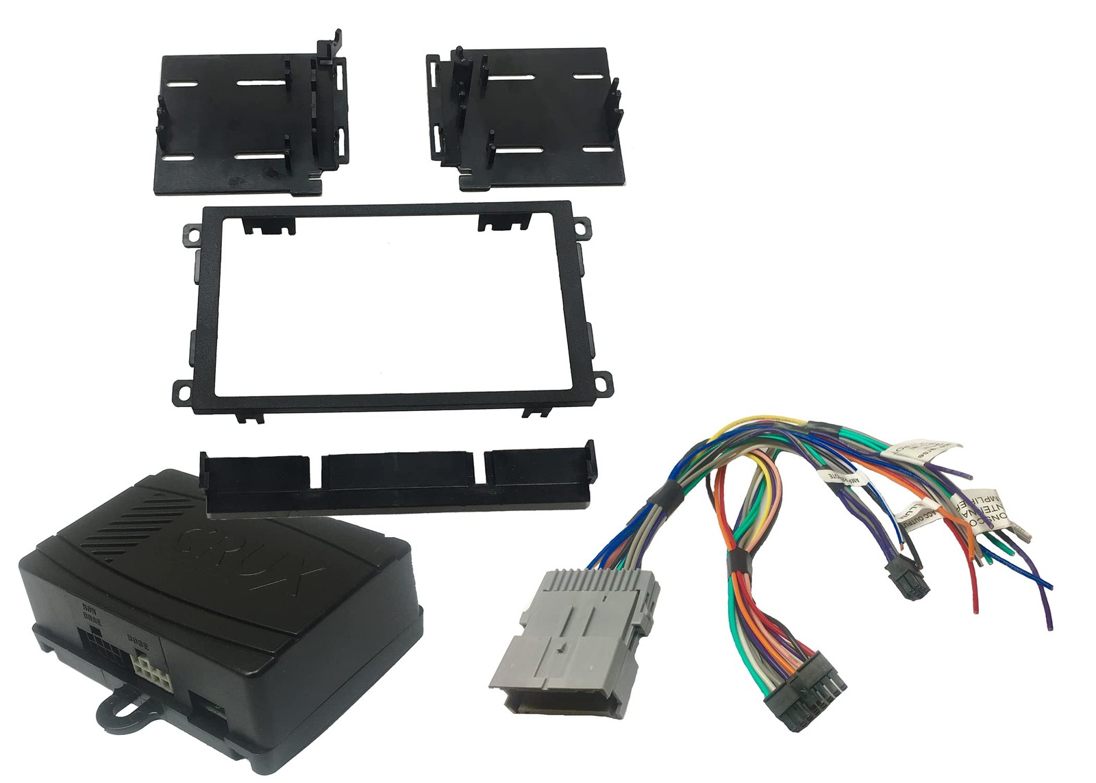 CRUX DKGM-C2D Radio Replacement with Double DIN Dash Kit for GM Class II Vehicle