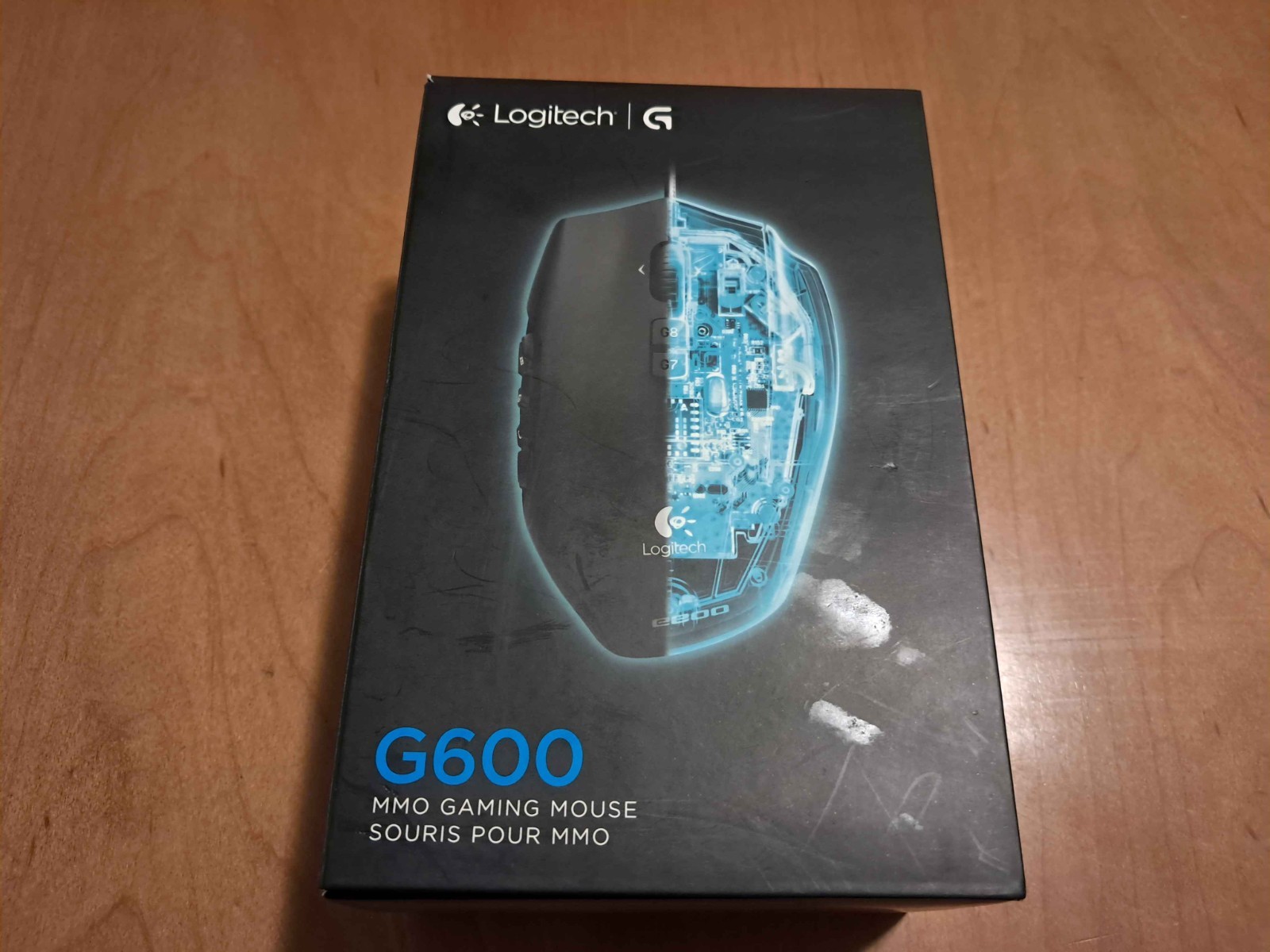 Logitech G600 MMO Wired Gaming Mouse - Black