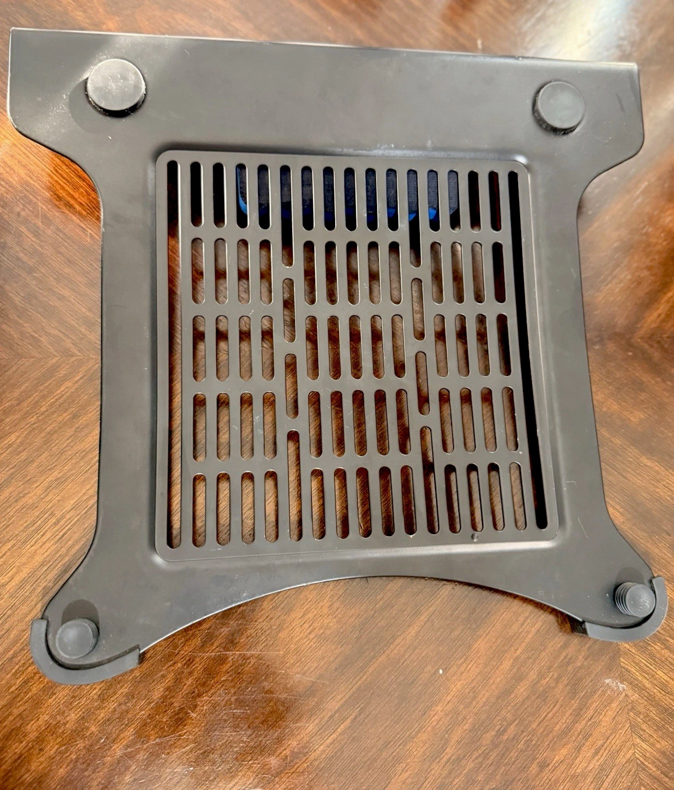 Mount Tray For Laptop and Monitor/Black Metal /12x10 in ,Used