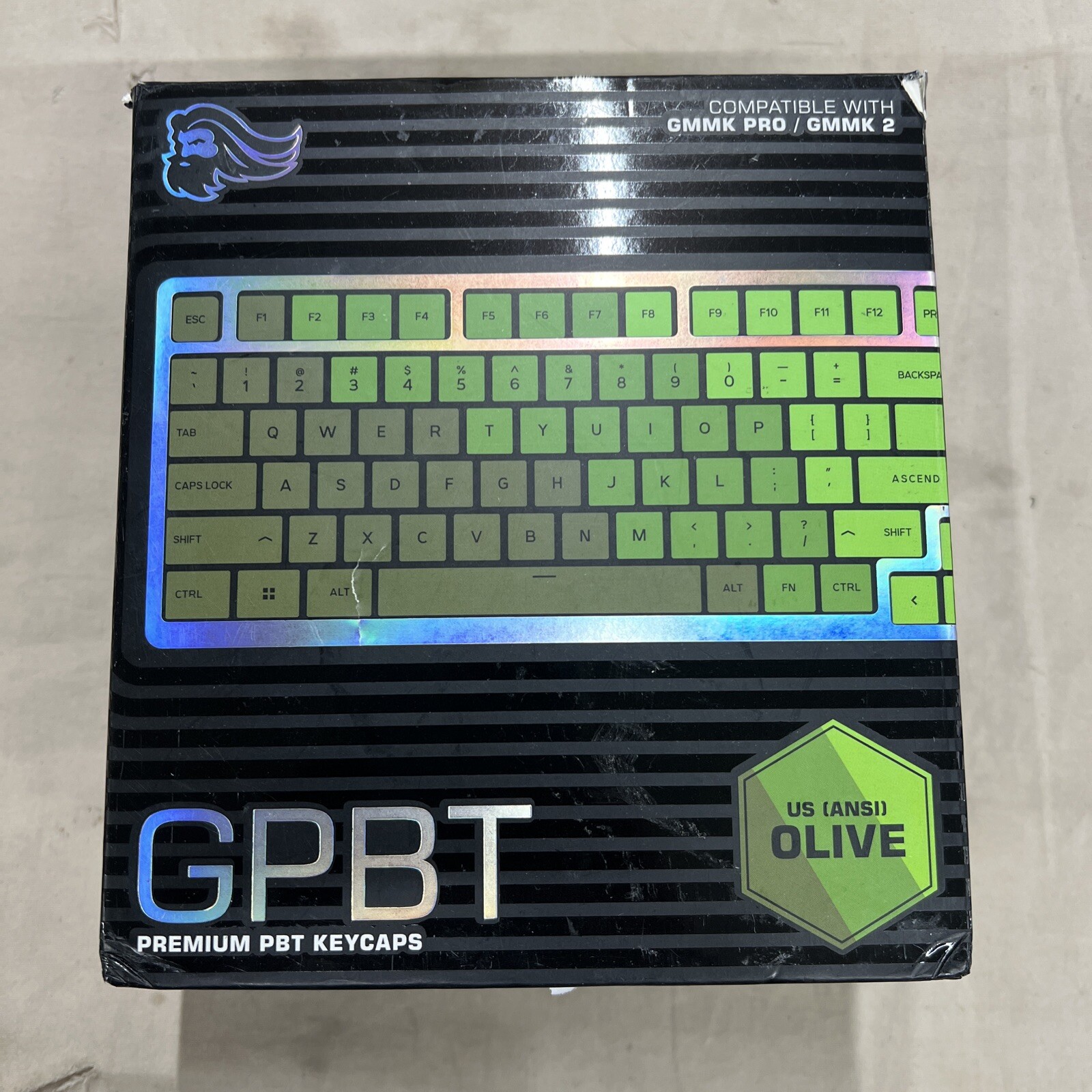 Glorious PC Gaming Race GLO-KC-GPBT-O  Glorious GPBT - Keycap set - olive