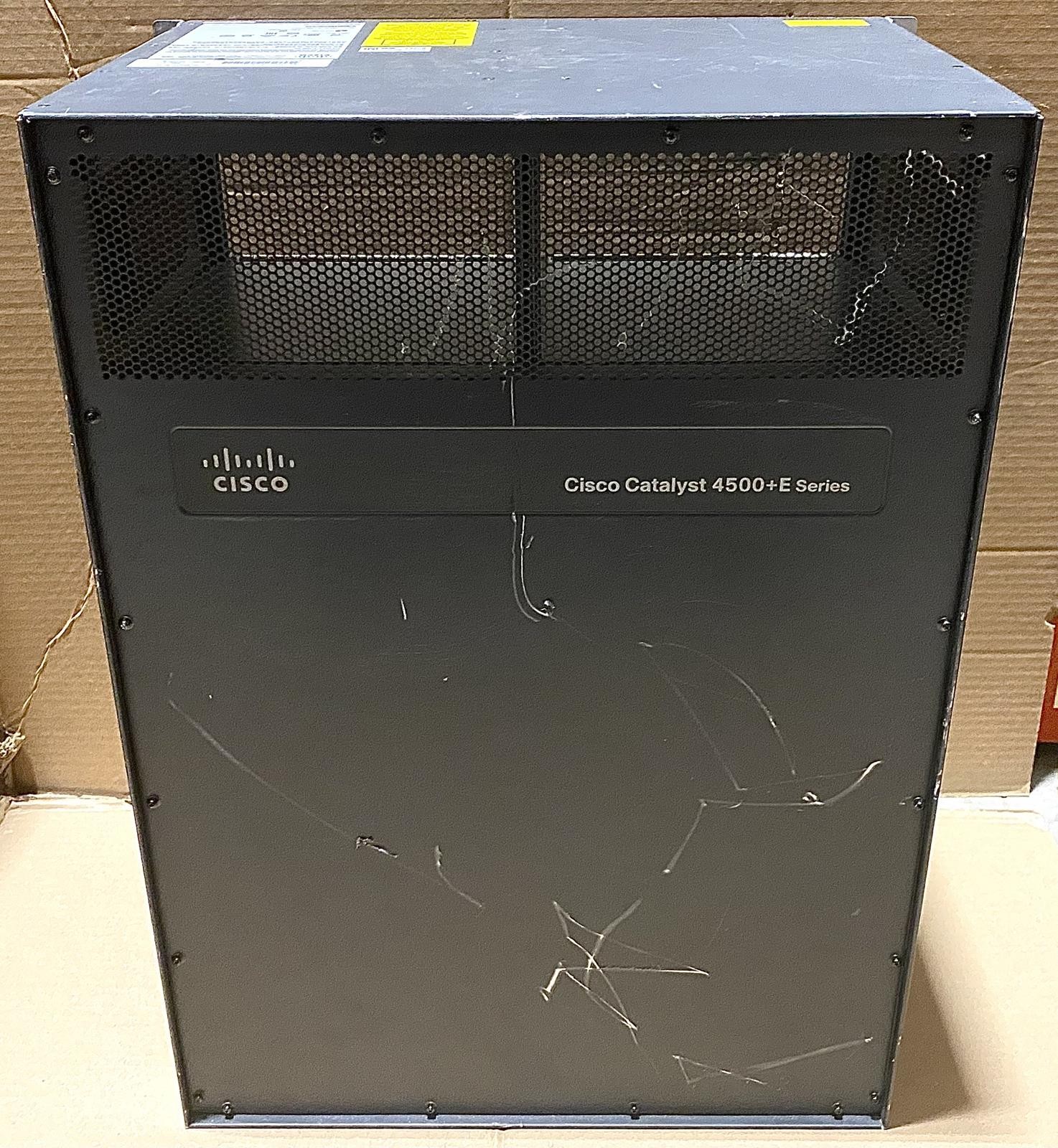 CISCO CATALYST 4500+E SERIES WS-C4510R+E SWITCH CHASSIS