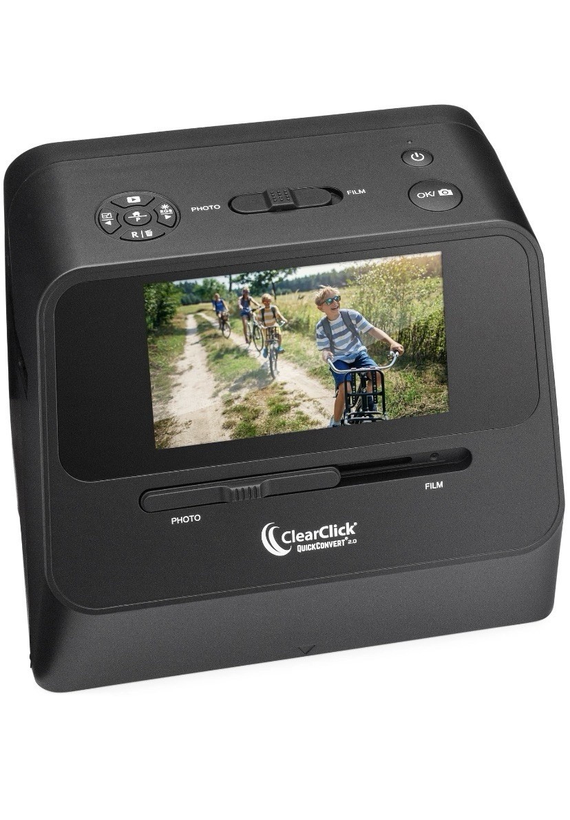 ClearClick 14 MP QuickConvert 2.0 Portable Photo, Slide, Film, Negative Scanner