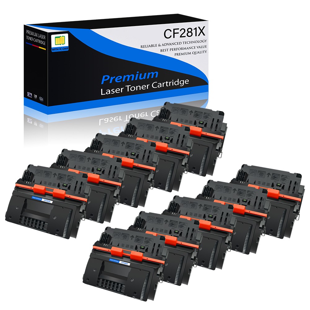 10PK CF281X Toner Cartridge For HP LaserJet Enterprise MFP M630h M630f M630dn