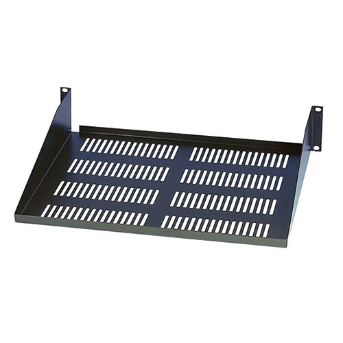Tripp Lite 2U Rack Enclosure Cantilever Deep Mount Fixed Rack Shelf - Black