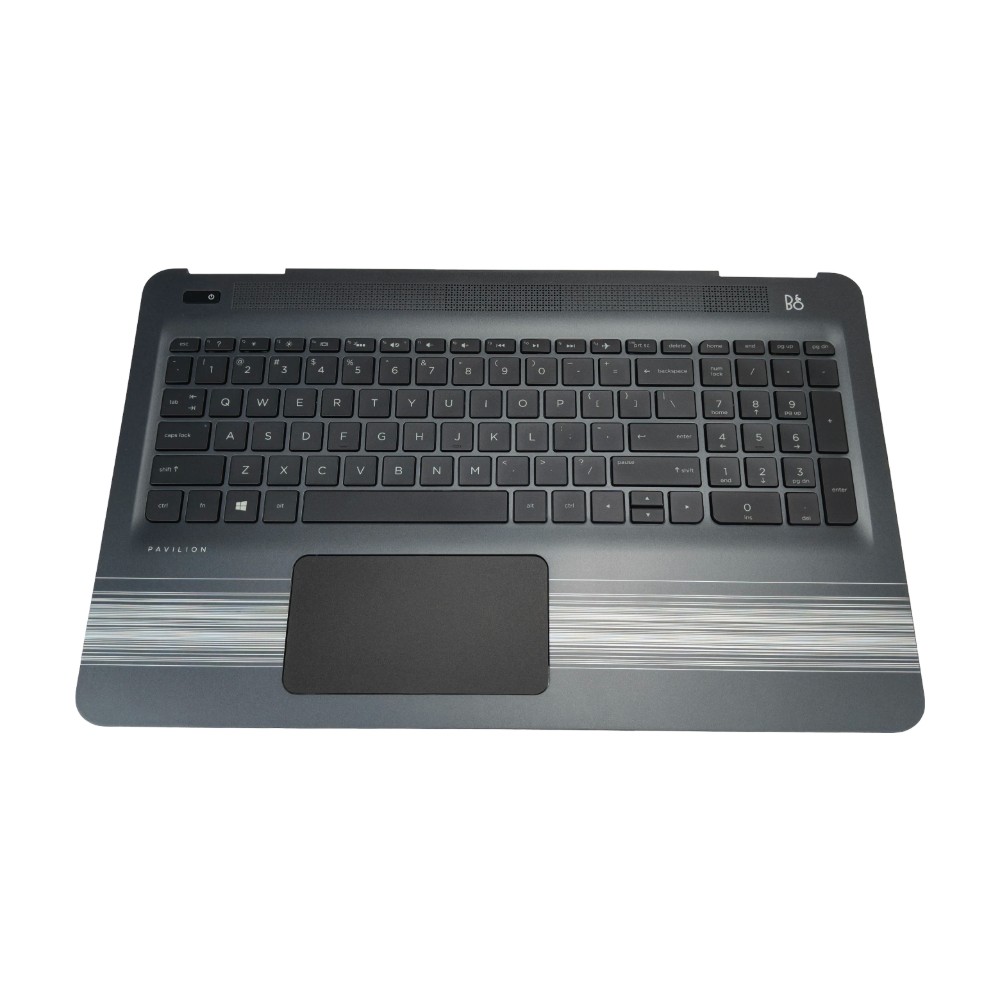 New Palmrest Backlit Keyboard & Touchpad 856035-001 For HP Pavilion 15-AU 15-AW