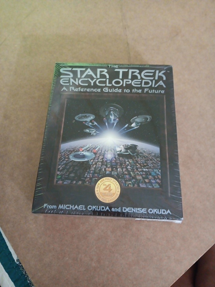 The Star Trek Interactive Encyclopedia On 4 Cd-Roms 1997 Macintosh Windows 95 