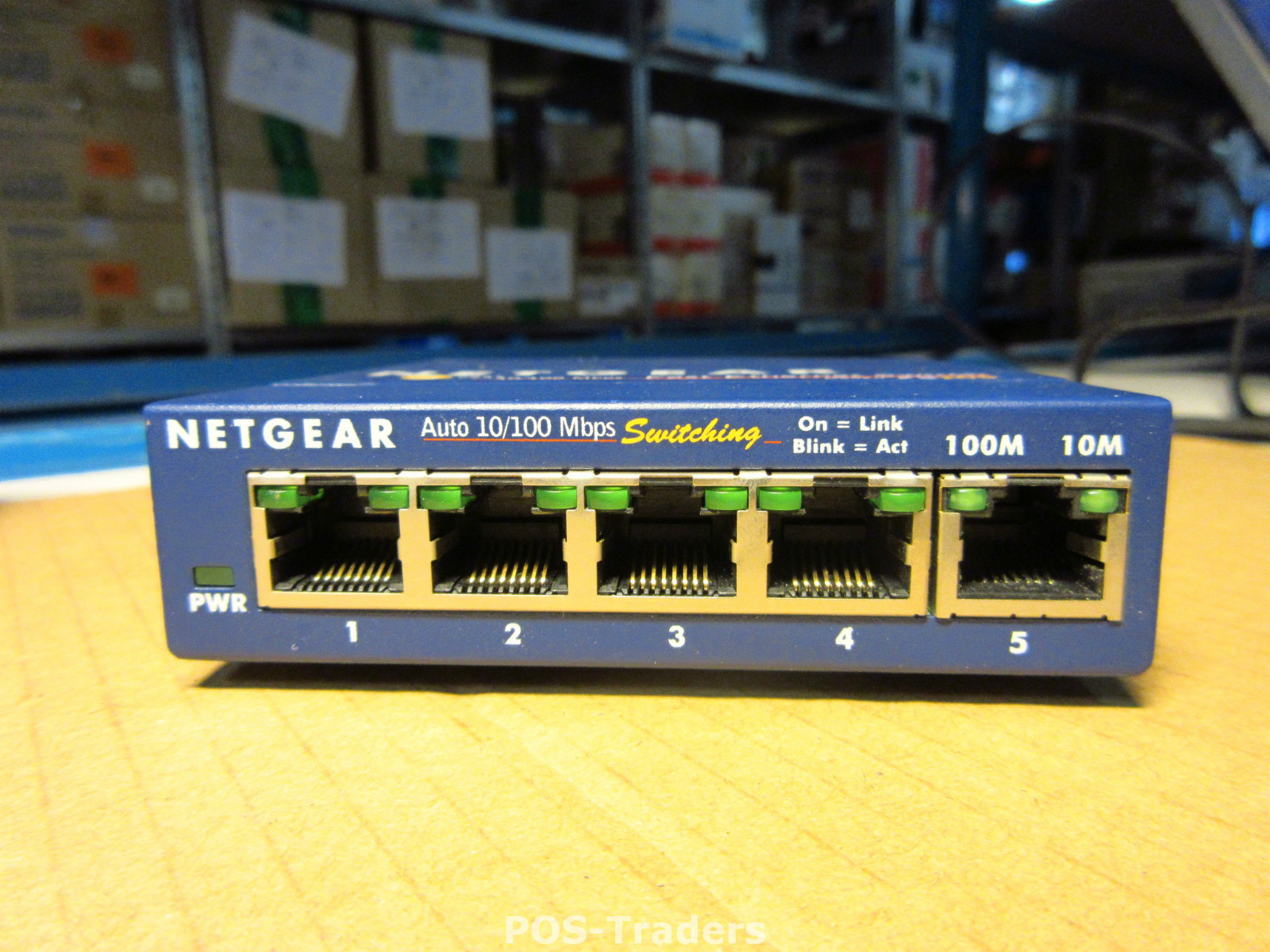 NETGEAR 5-Port 10/100 Business Class Desktop Switch FS105 - Excl PSU