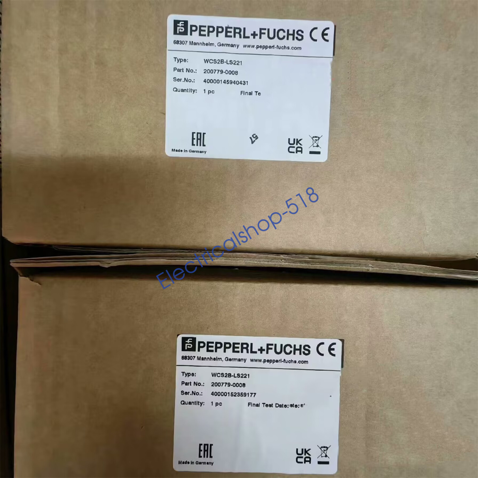 1PC NEW Pepperl+Fuchs WCS2B-LS221code reader fast shipping DHL/FedEx