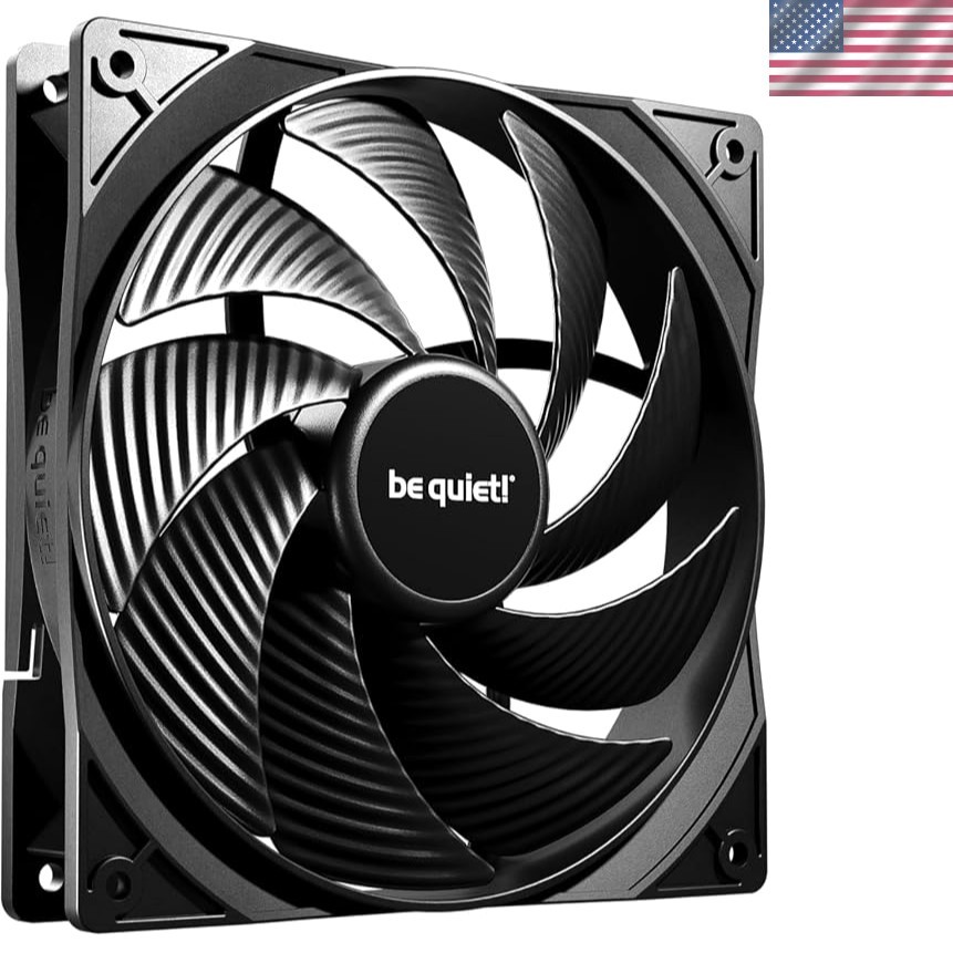 Pure Wings 3 140mm Quiet PWM High-Speed Case Fan | Speed-regulating Closed Lo...