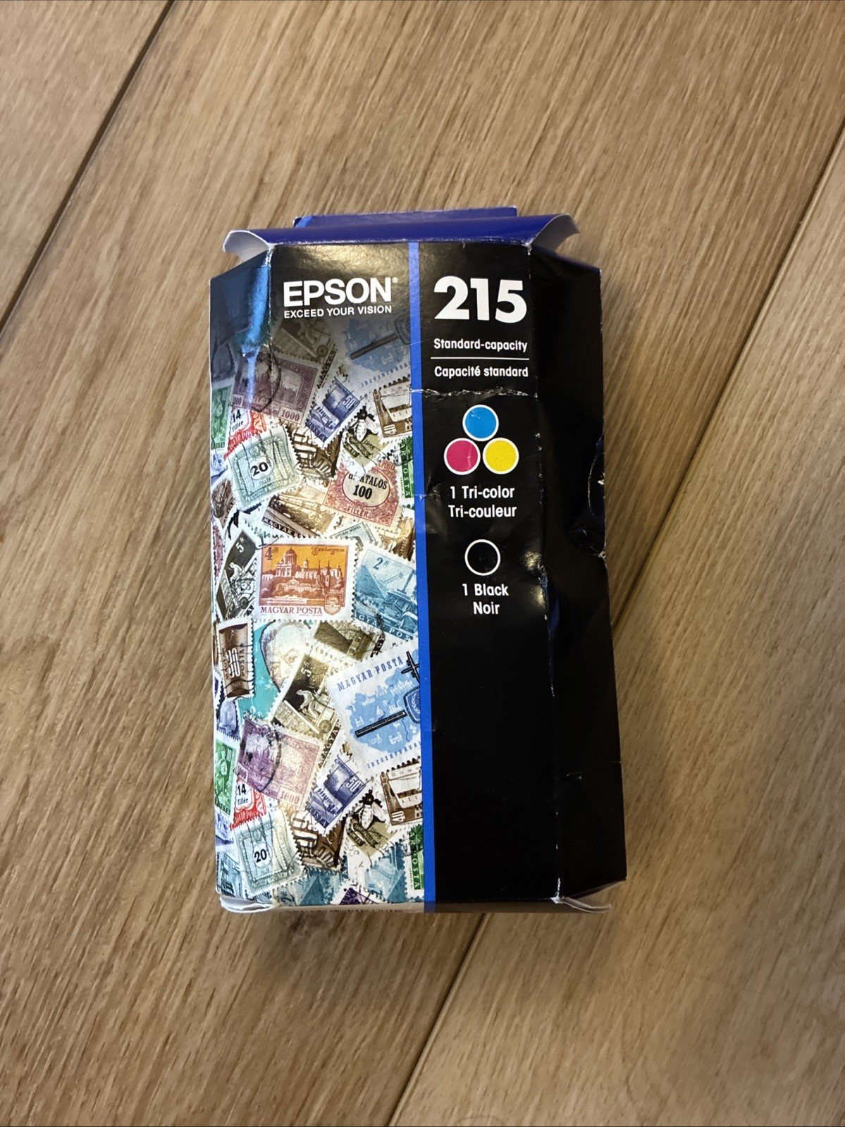 Epson 215 Standard Capacity Black & Color Ink Combo Pack T215120-BCS Exp08/2028