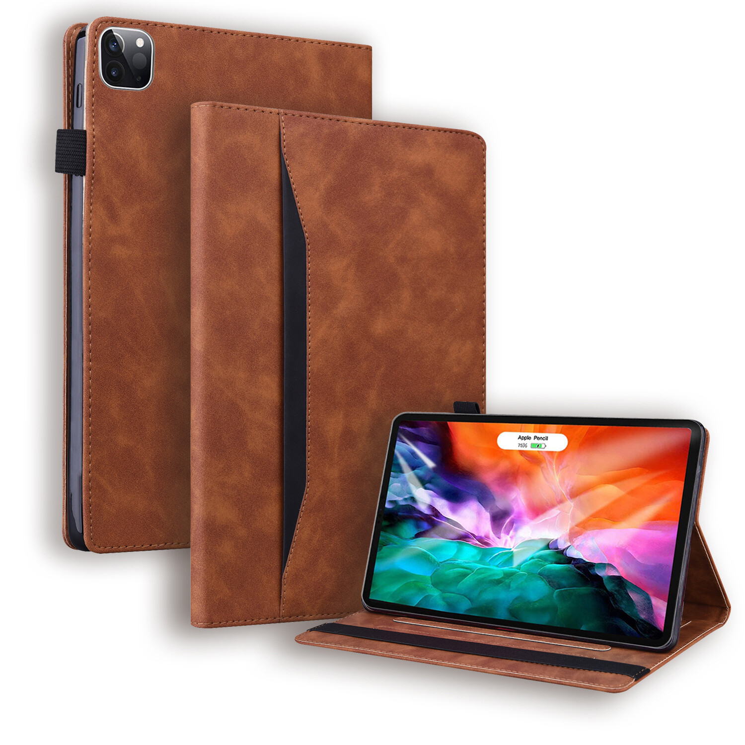 Smart Leather Case Cover Fr iPad 5/6/7/8/9/10th Gen Mini 7 Air Pro M2 M4 11 12.9