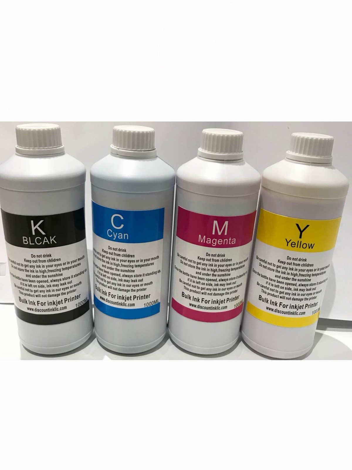 4 Liter premium refill Ink for Epson WorkForce ET-4500 EcoTank Printer 4000ml