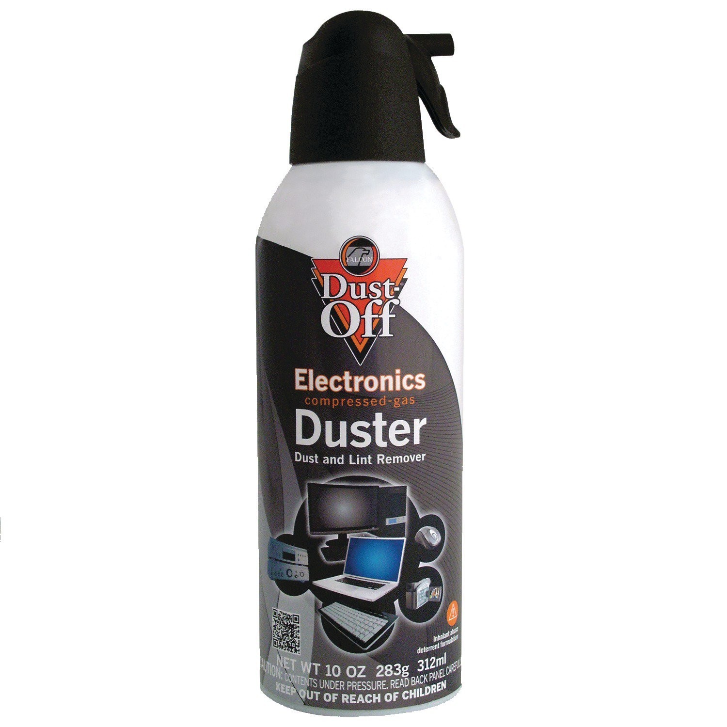 Falcon Safety Dust Off DPSXLRCP Compressed Gas, 10 Oz