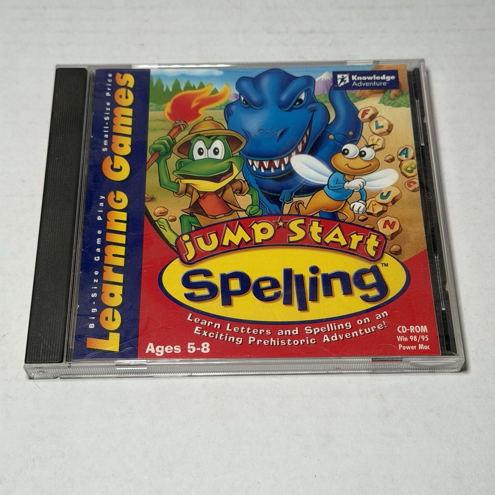 Knowledge Adventure JumpStart Spelling (Windows/Mac, 1998)  Ages 5-8