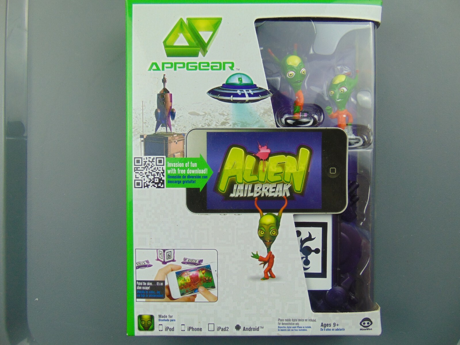 APPGEAR Akodomon and Alien Jailbreak Amplified Reality Game Iphone Ipad Android