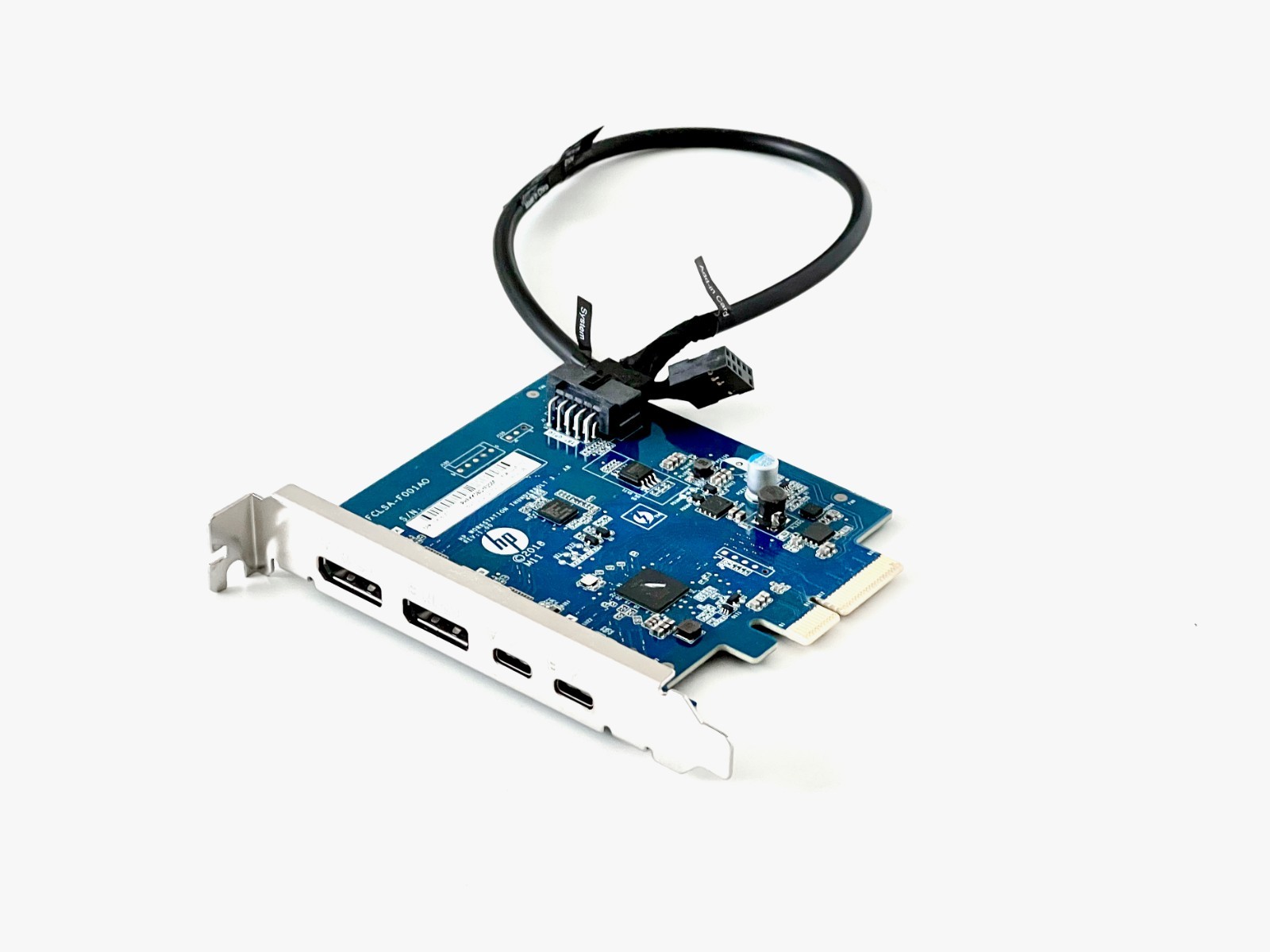 HP Z4 Z6 Z8 G4 Thunderbolt 3 PCIe Card w/cable L33676-001 L22981-001 3UU05AA