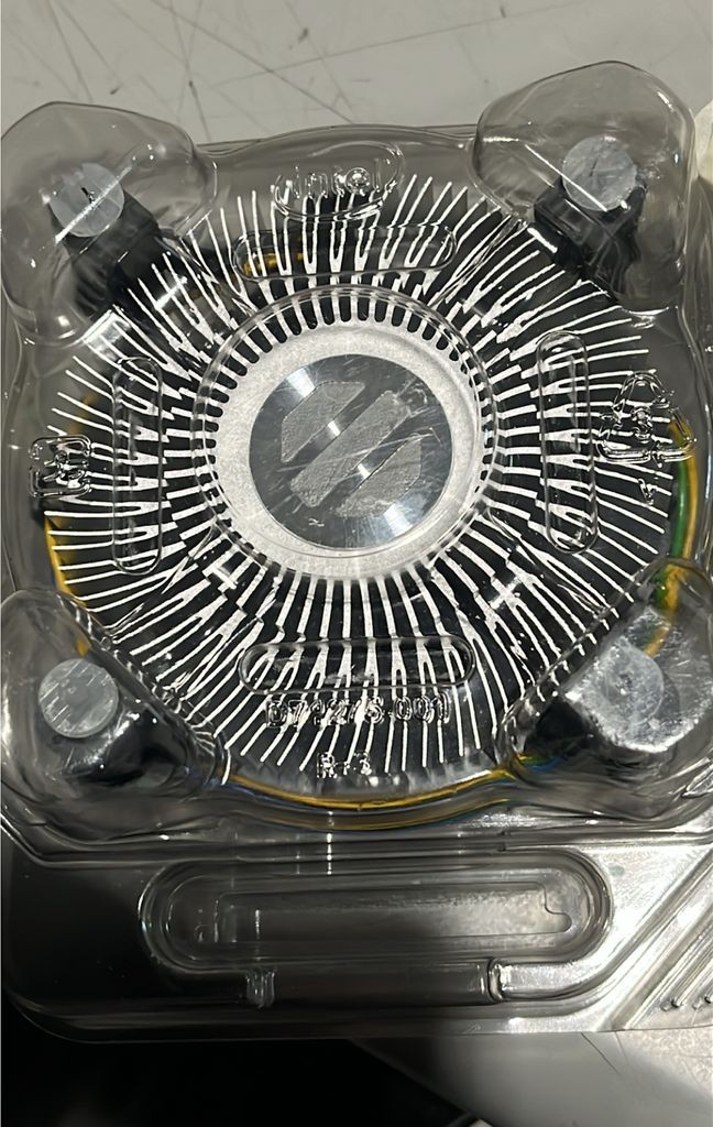 FOR PARTS/NOT WORKING - Intel C91311-001-478 Cooling Fan (NO BRACKET)