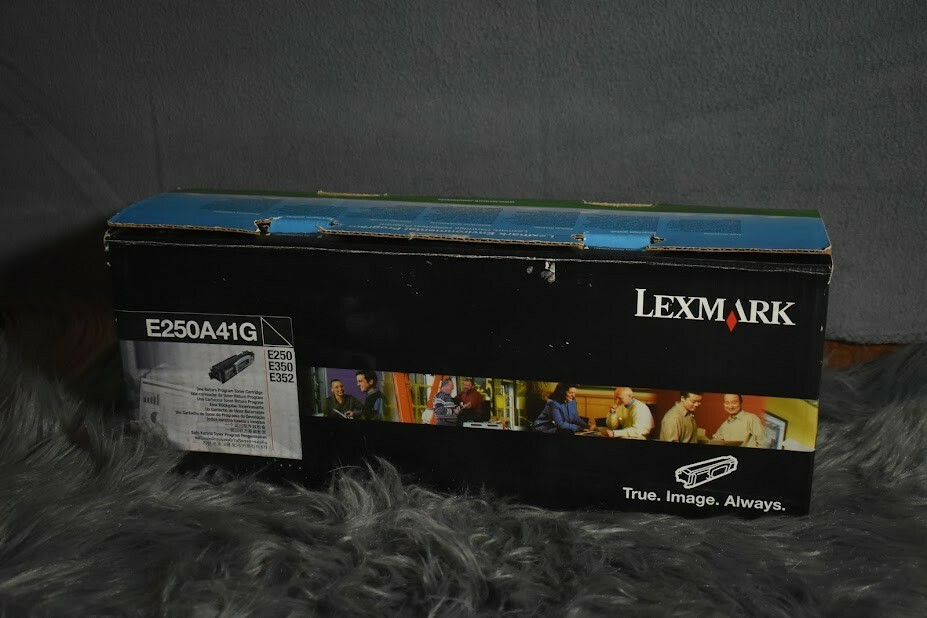 Genuine Lexmark E250A41G Black Return Program Toner Cartridge New Brand New