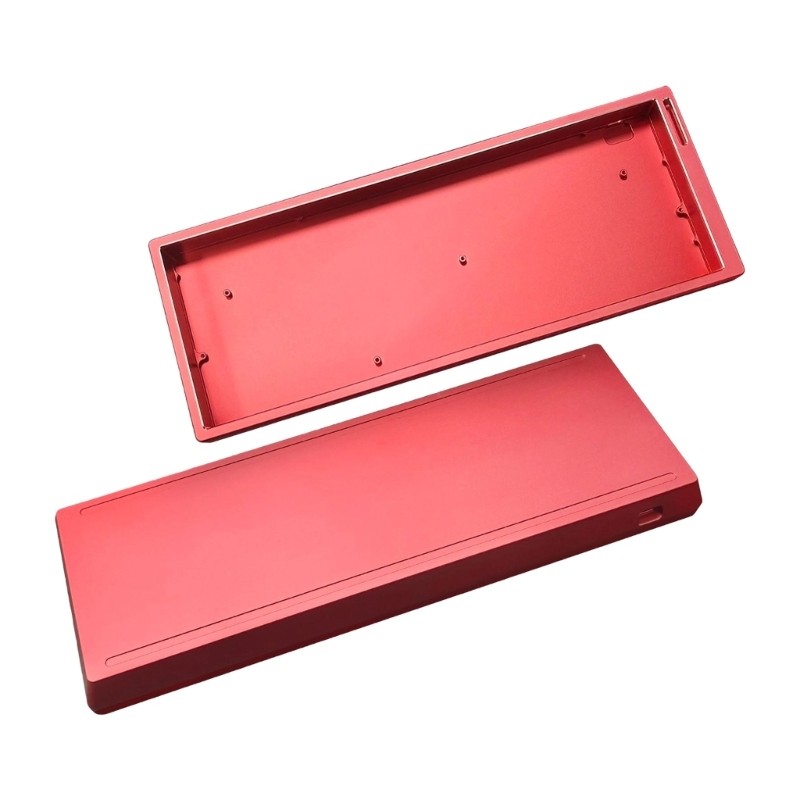 61 Key Mechanical Keyboards Lightweight Aluminum Chassis Heat Dispersion