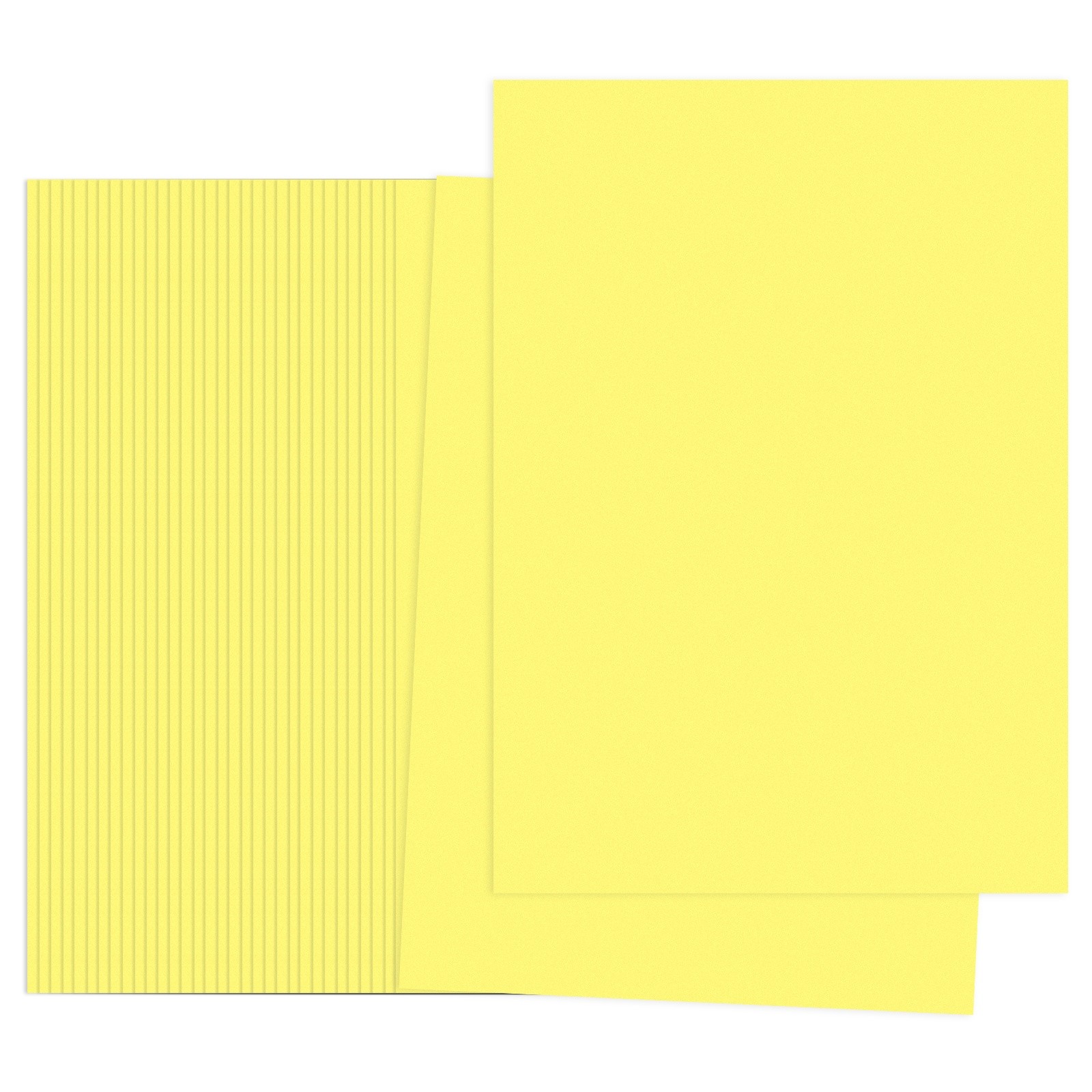Bright Yellow Color Copy Paper 100 Sheets 8.3x5.9" A5 70gsm