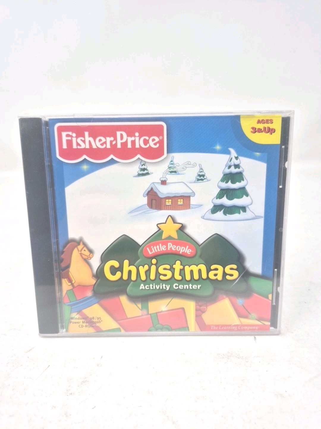 Fisher Price Little People Christmas Activity Center Win/MAC CD rom-New Sealed 