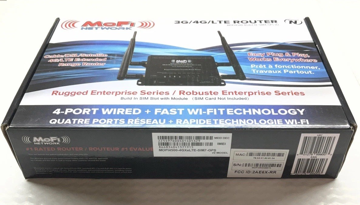 Mofi Network MOFI4500-4GXeLTE V2 4G/LTE Router