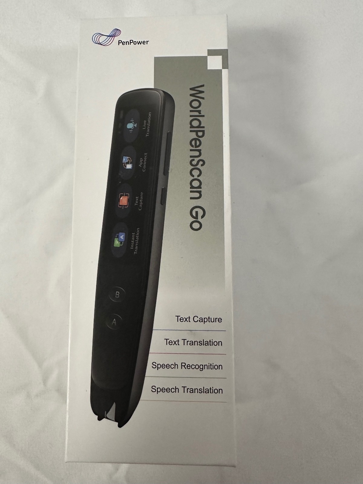 PenPower WorldPenScan Go Portable Pen Scanner with Text Capture and Translation