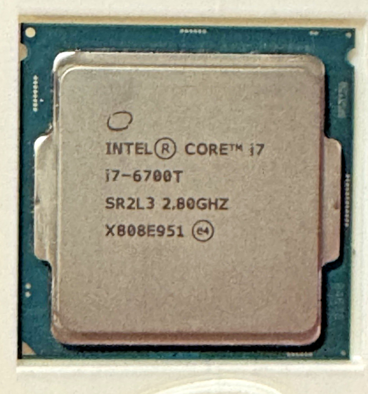 Intel Core i7-6700T@2.80 GHz SR2L3 Processor