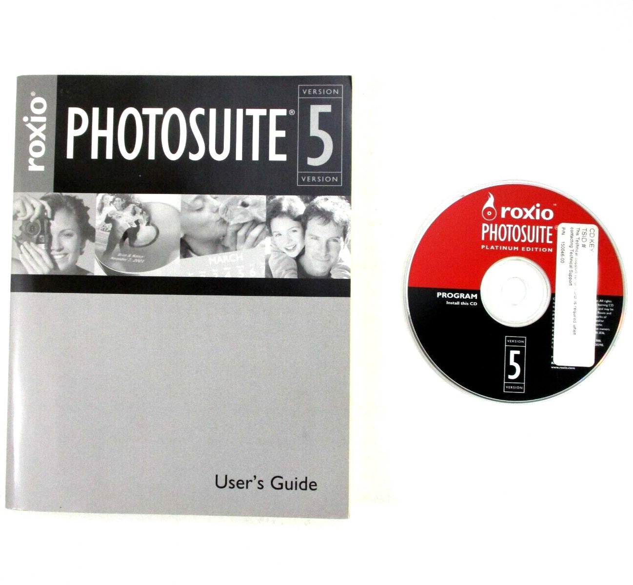 Roxio PHOTOSUITE 5 Platinum Edition Excellent