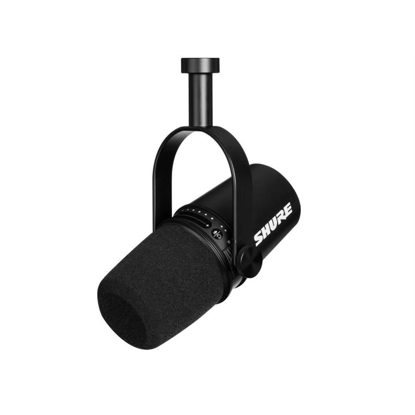 Shure MV7+ Dynamic Podcast Microphone with USB‑C/XLR – Black