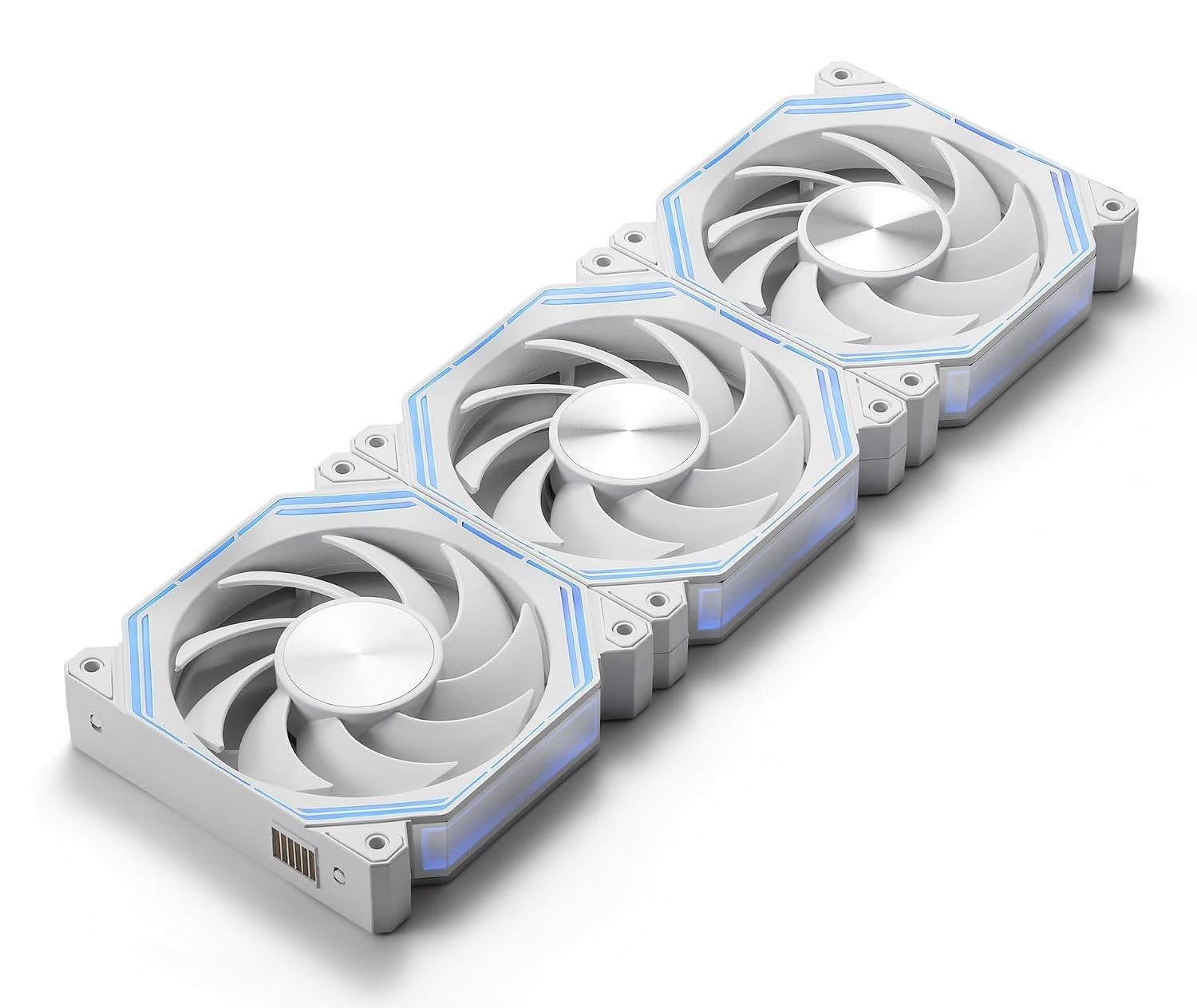 darkFlash INF34 Daisy-Chain 120MM PC Case Fan (White, Forward) *NEW*