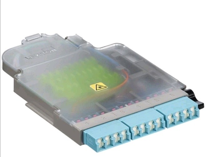 Leviton Opt-X HDX AMZ-SPLCH-12BL Fiber Splicing Module 12F 